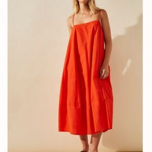 Free People Struttin’ Midi Dress Size S